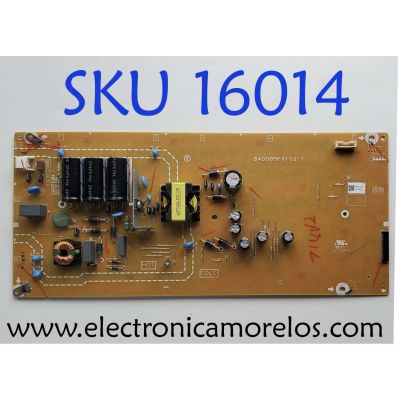FUENTE PARA TV PHILIPS / NUMERO DE PARTE AFA81021 / BADG85F0102 1 / P000012438 / PANEL UCF81XT / MODELO 65PUL6553/F7
